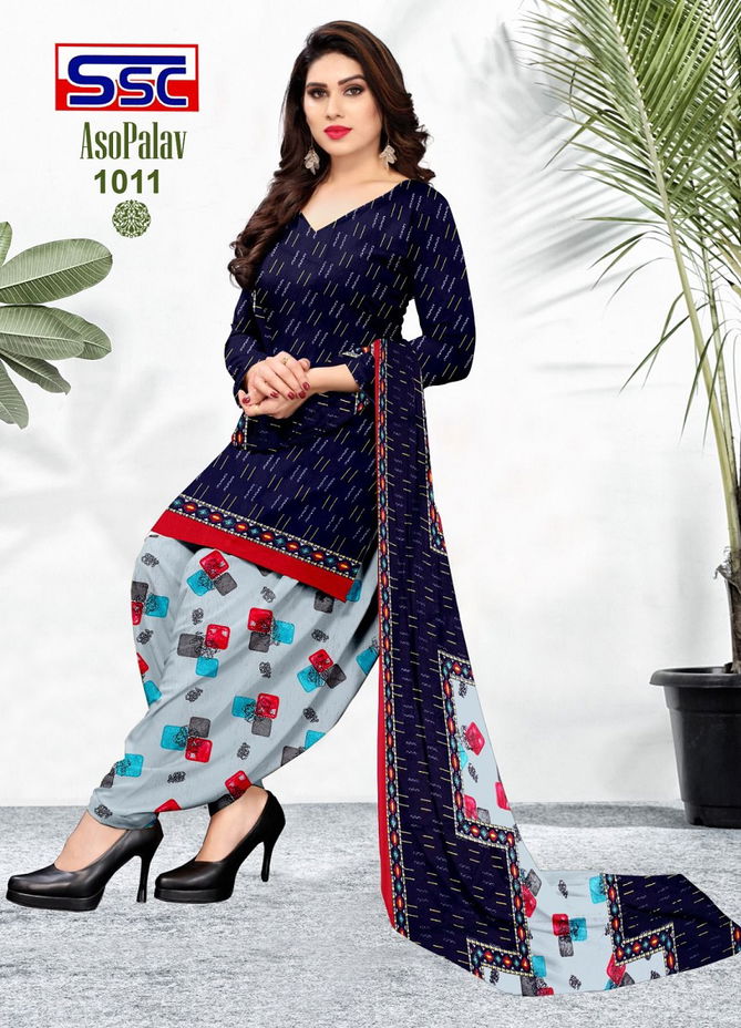 Ssc Asopalav 11 Printed Cotton Dress Material Catalog
